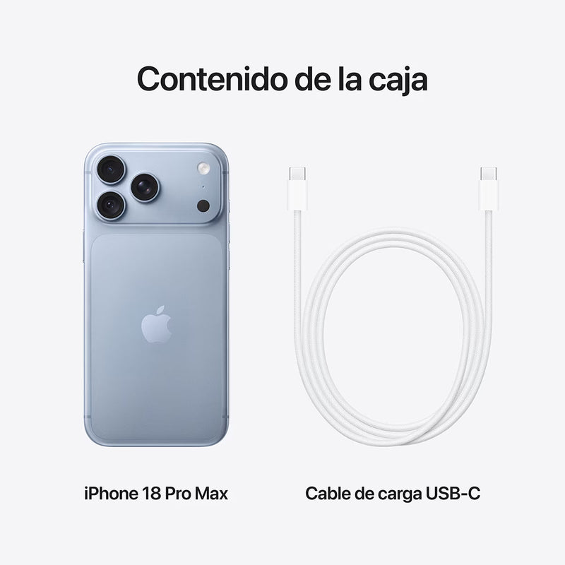 Apple Iphone 18 Pro Max 512GB Glacier Blue