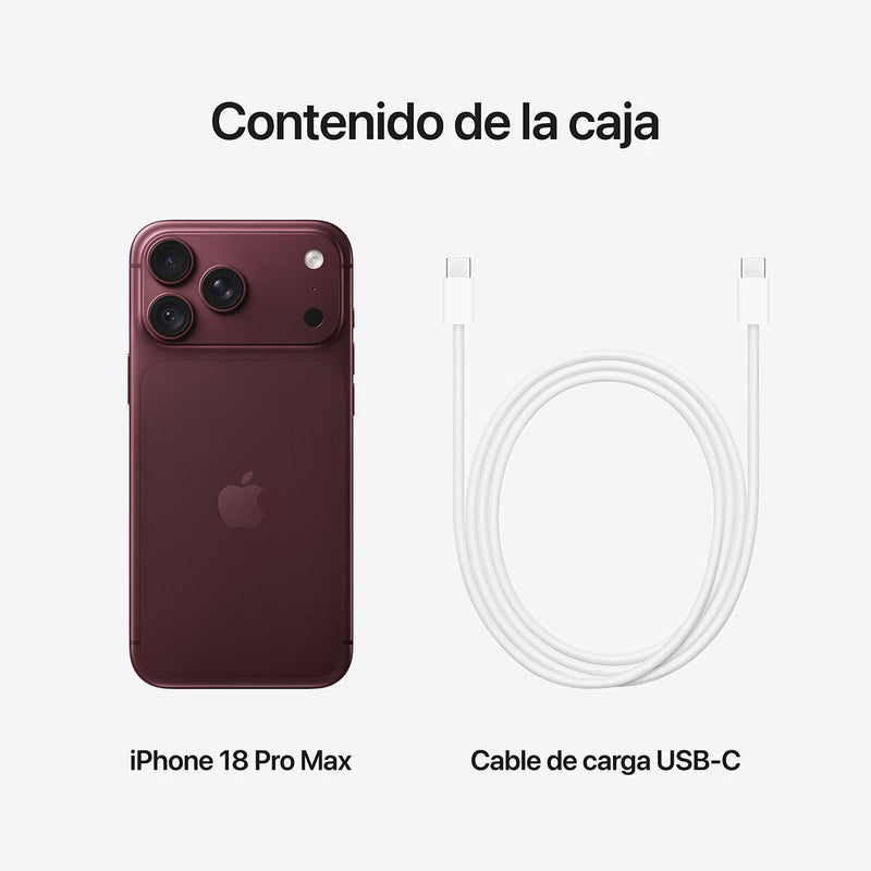 Apple Iphone 18 Pro Max 1TB Burgundy
