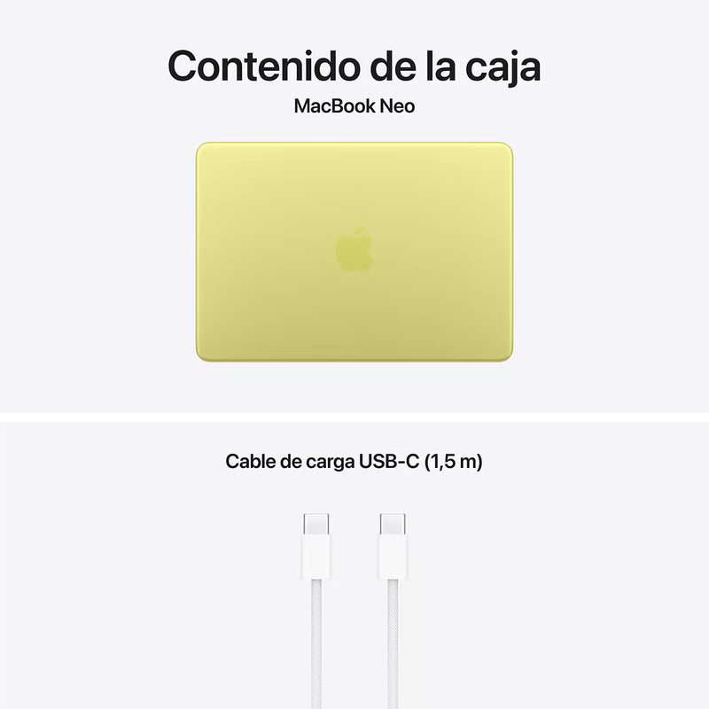Macbook Neo 13" 8GB 256GB Citrico