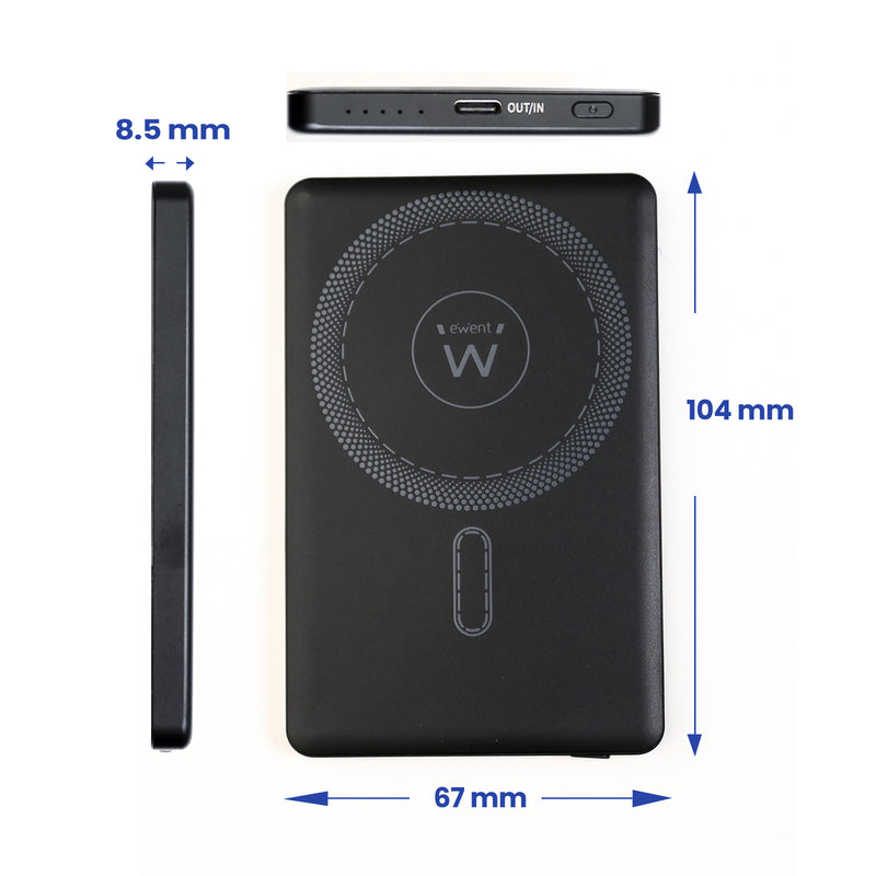 Powe Bank Ultraslim 5000MAH Magsaefe Pd 20