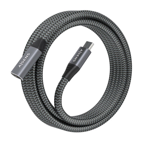Cable Alargador USB 3.2 Aisens A107-0636/ Tipo-c Macho - Hembra