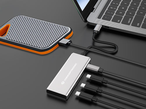 Hubbies16g 4-PORT USB 3.2 Gen 2 Hub, 10GBPS, USB-C