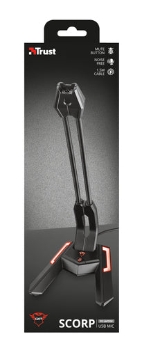 Microfono Trust Gaming Gxt 210- Conexion Usb- Libre De Disto