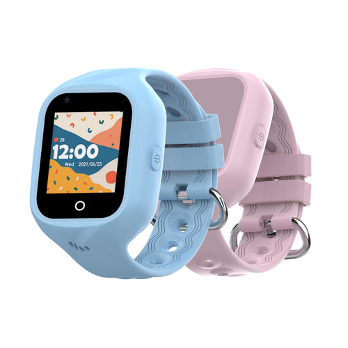 Celly Smartwatche Kids 4G 2 Correas Azul Y Rosa