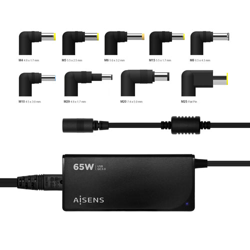Aisens Cargador 65 W Aut