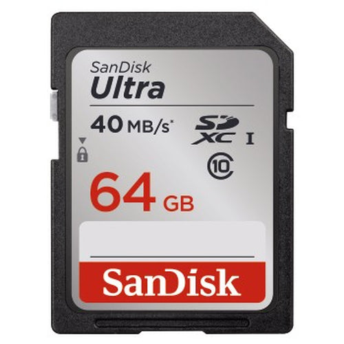 Tarjeta Sdxc - Sandisk Ultra 64GB, Clase 10