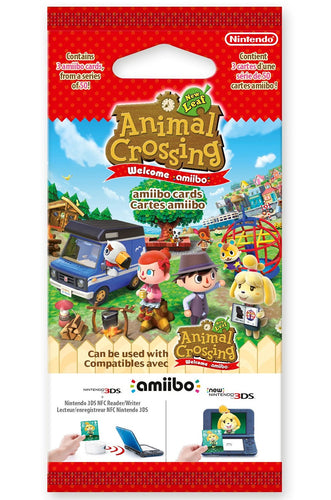 Nintendo Pack 3 Tarjetas Amiibo Animal Crossing New Leaf