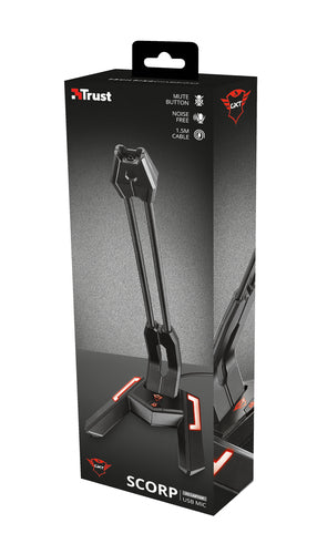 Microfono Trust Gaming Gxt 210- Conexion Usb- Libre De Disto