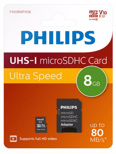 Philips Fm08mp45b/00 Tarjeta De Memoria 8 Gb