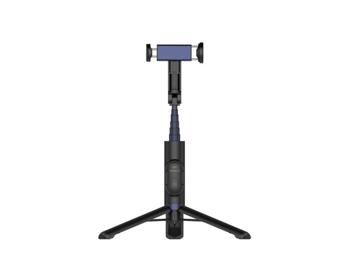 Palo Selfie Samsung Con Tripode Y Mando Bluetooth Negro