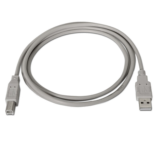 Cable Usb(a) A Usb(b) Aisens A101-0002 Beige