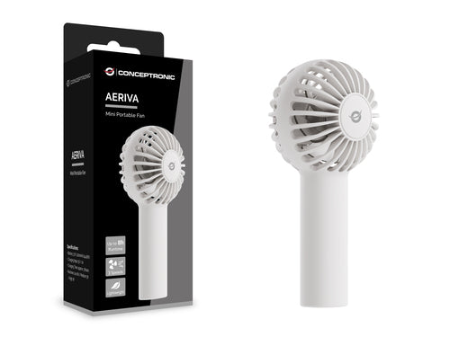 Mini Ventilador De Mano Conceptronic 3 Aeriva01w