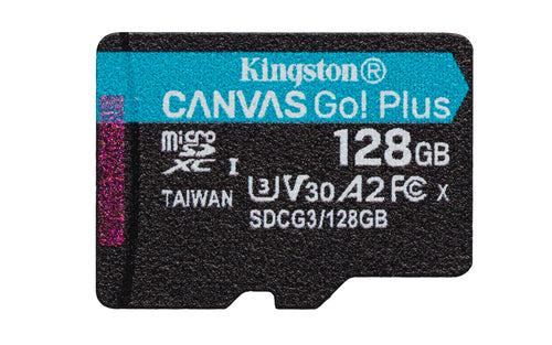 Memoria Micro Sd 128GB Kingston Canvas Go Plus