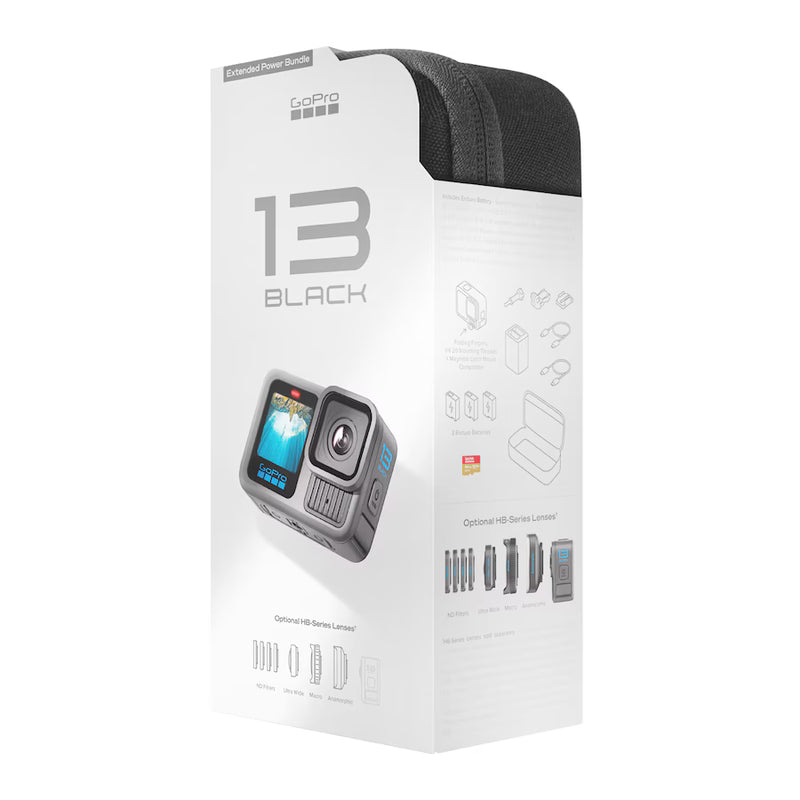 Gopro Hero13 Black Extended Power Bundle | Kit Con 3 Baterías